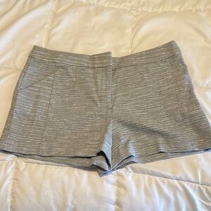 Stylish Gray Patterned Shorts